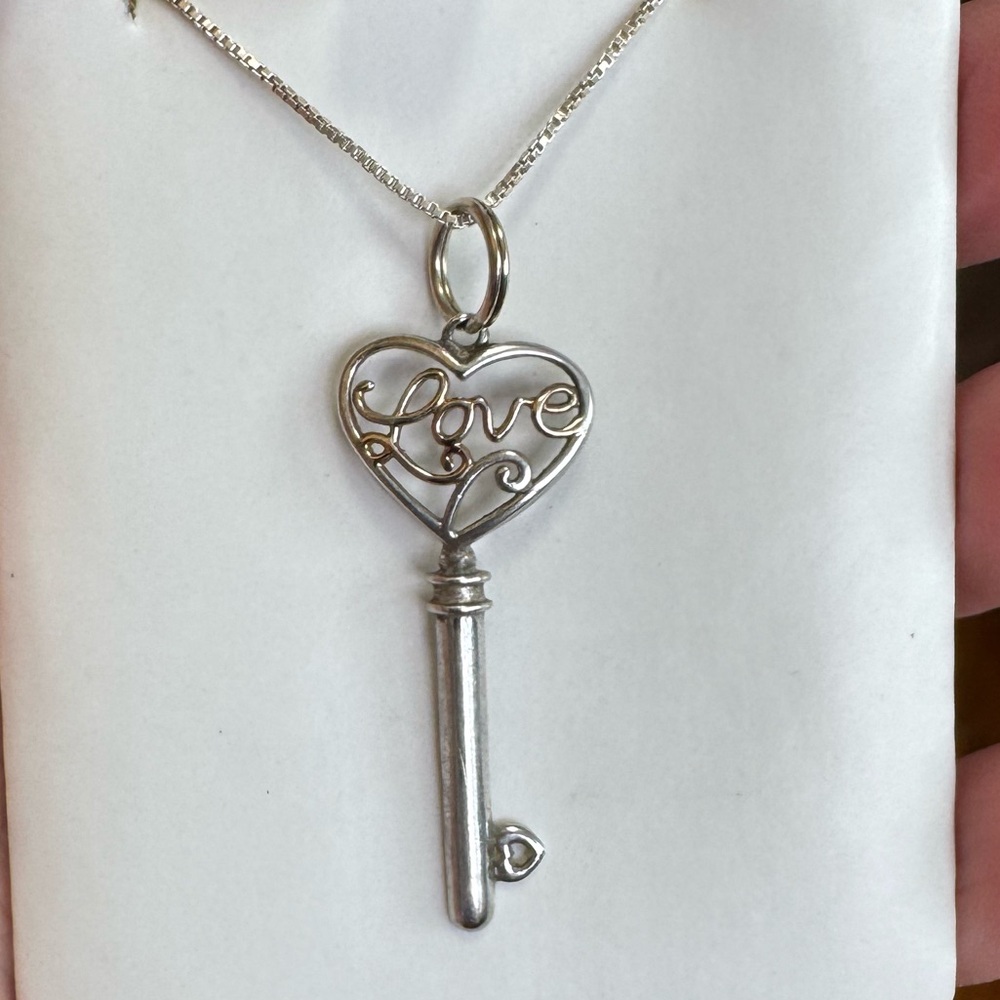 925 LOVE KEY Necklace